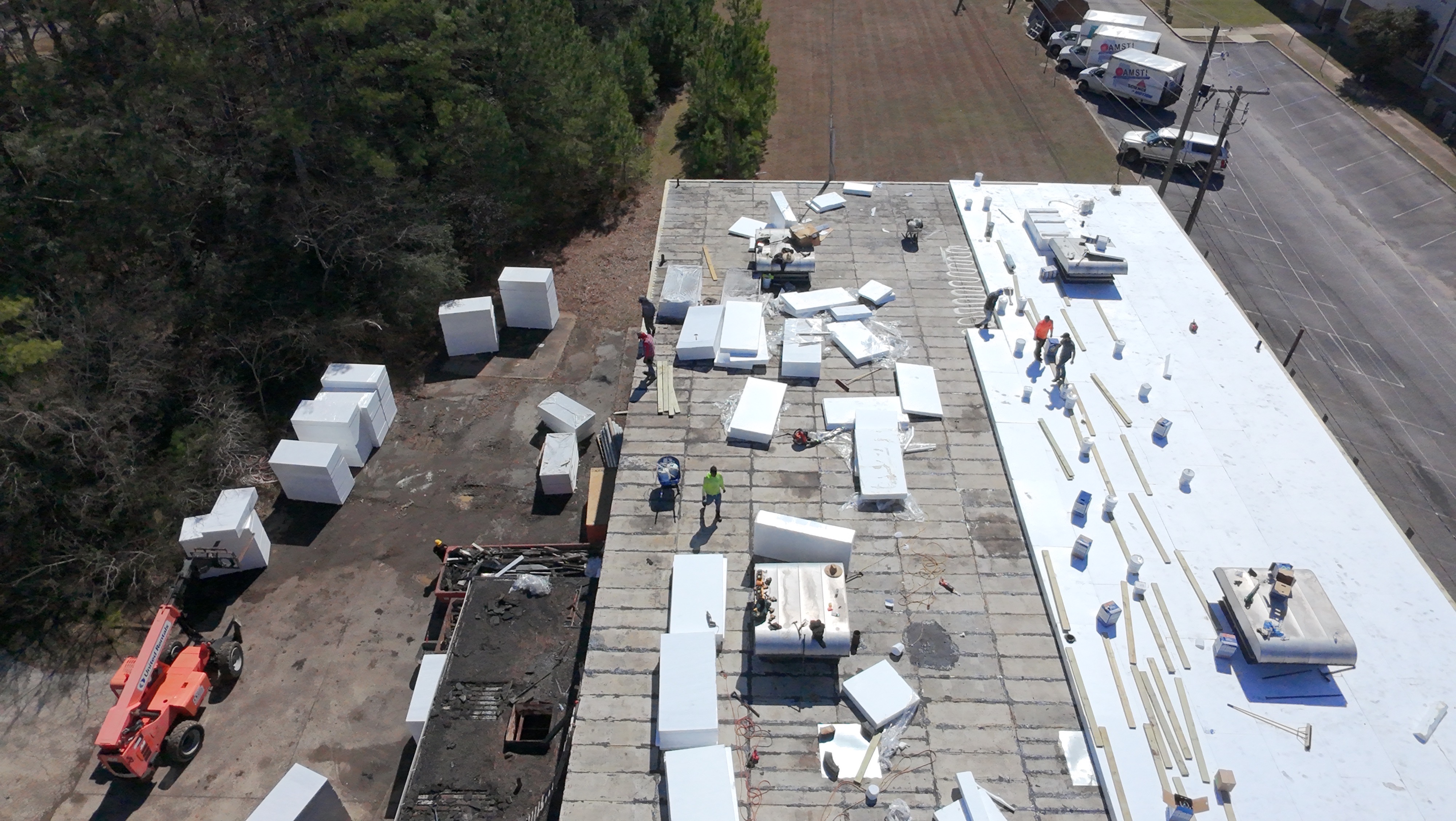 289 Summerall Gate roof project photo